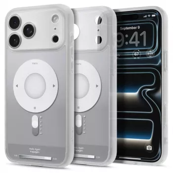 Spigen Ultra Hybrid MagSafe dėklas iPhone 17 Pro Max / 18 Pro Max - Classic Silver
