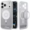 Spigen Ultra Hybrid MagSafe dėklas iPhone 17 Pro Max / 18 Pro Max - Classic Silver