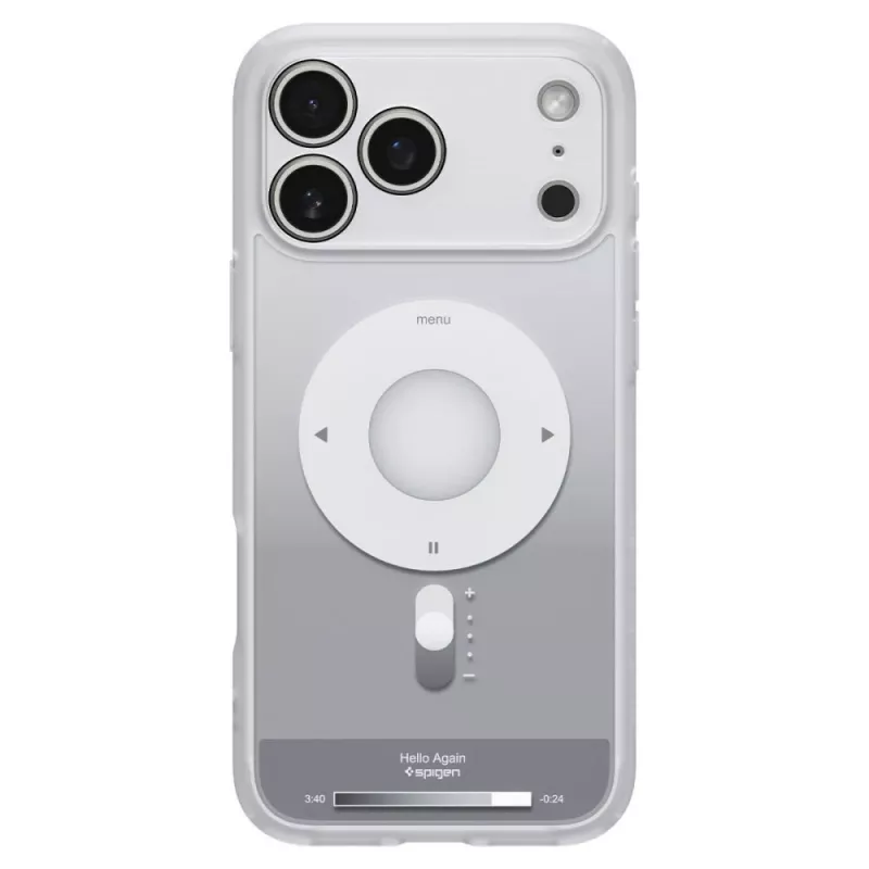 Spigen Ultra Hybrid MagSafe dėklas iPhone 17 Pro Max / 18 Pro Max - Classic Silver