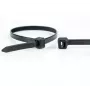 WKK 110256071 juodas UV stabilizuotas plastikinis raištis 430 mm x 4,8 mm, 100 vnt.