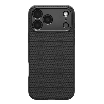 Spigen Liquid Air dėklas iPhone 18 Pro Max / 17 Pro Max - matinis juodas