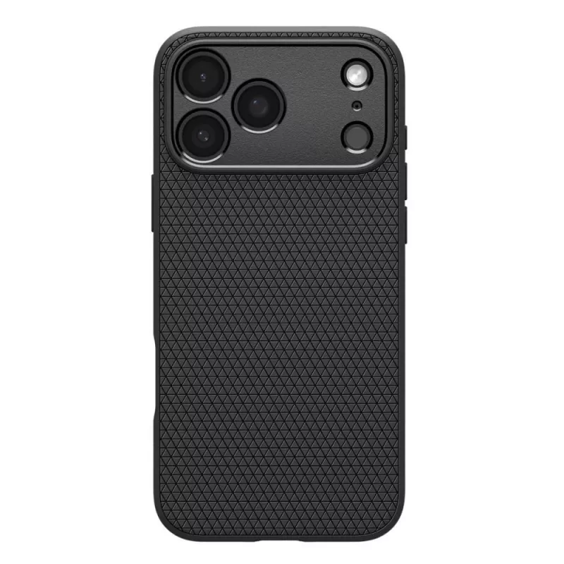 Spigen Liquid Air dėklas iPhone 18 Pro Max / 17 Pro Max - matinis juodas