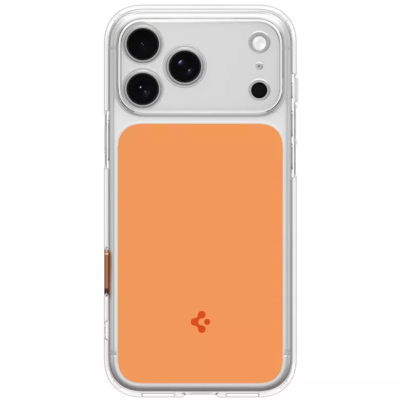 Spigen Ultra Hybrid T Mag MagSafe dėklas iPhone 17 Pro Max / 18 Pro Max - blizgus oranžinis
