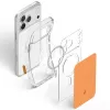 Spigen Ultra Hybrid T Mag MagSafe dėklas iPhone 17 Pro Max / 18 Pro Max - blizgus oranžinis