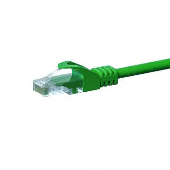 DSIT CAT 5e U/UTP tinklo pataisos kabelis, 7,5 m, žalias, CCA, RJ45 DC-C53-075