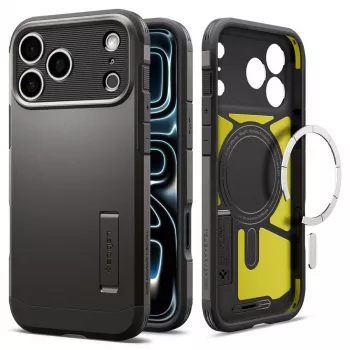 Spigen Tough Armor T MAG MagSafe dėklas iPhone 18 Pro Max / 17 Pro Max - Gunmetal