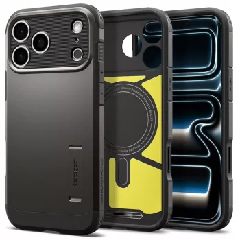 Spigen Tough Armor T MAG MagSafe dėklas iPhone 18 Pro Max / 17 Pro Max - Gunmetal
