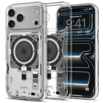 Spigen Ultra Hybrid MagSafe iPhone 17 Pro / 18 Pro Neo One skaidrus kristalas