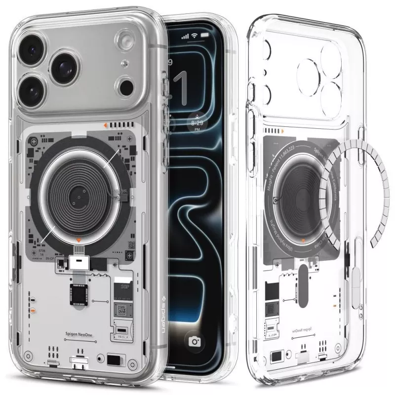 Spigen Ultra Hybrid MagSafe iPhone 17 Pro / 18 Pro Neo One skaidrus kristalas
