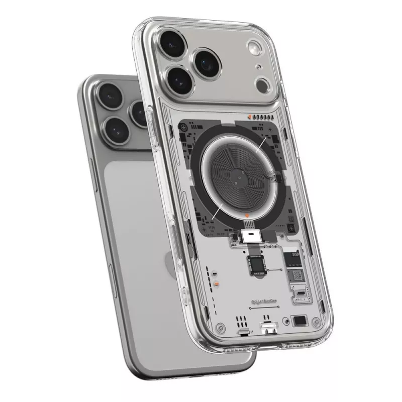 Spigen Ultra Hybrid MagSafe iPhone 17 Pro / 18 Pro Neo One skaidrus kristalas
