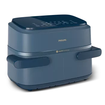 Philips NA156/60 oro gruzdintuvė 7,1 L juoda su skaitmeniniu jutikliniu ekranu, 2000 W