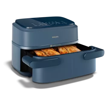 Philips NA156/60 oro gruzdintuvė 7,1 L juoda su skaitmeniniu jutikliniu ekranu, 2000 W
