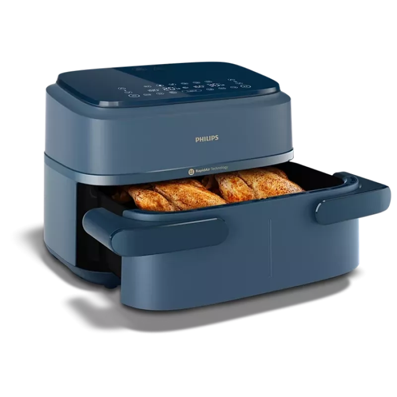 Philips NA156/60 oro gruzdintuvė 7,1 L juoda su skaitmeniniu jutikliniu ekranu, 2000 W