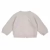 Lodger Topper Knit Merino vilnos kūdikio striukė, beržo spalvos, 56 dydis