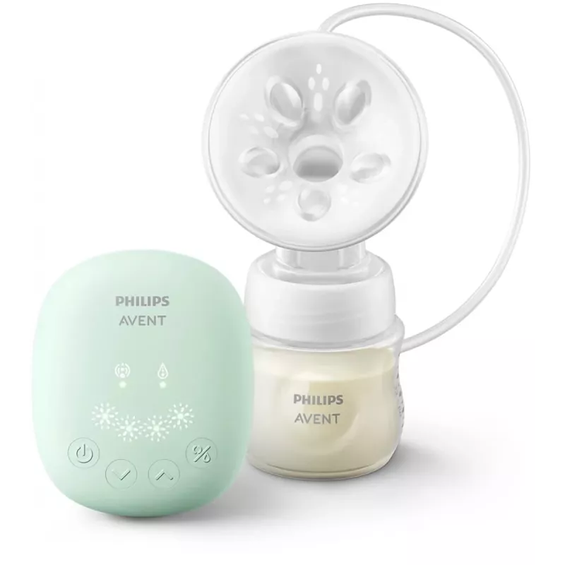 Philips Avent vienkartinis elektrinis motinos pieno siurblys su 125 ml buteliuku