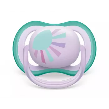 Philips Avent Ultra Air Deco žindukas 0-6 mėn., mergaitėms, 1 vnt.