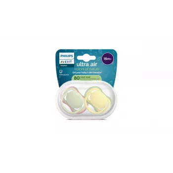 Philips Avent Ultra Air žindukas 18+ mėn., 2 vnt., neutralūs