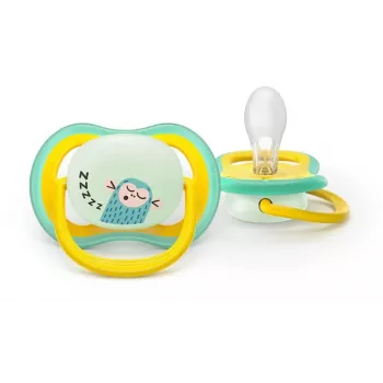 Philips Avent Ultra Air Night žindukas 18m+ Neutral, 2 vnt.