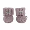 Lodger Slipper Merino Wool kūdikių šlepetės, rožinės, 0-6 mėn.