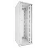 DSIT 47U 19 inch serverinė spinta, perforuotos dvigubos durys priekyje ir gale, balta, 800x1000x2200 mm (DS8047DD-W)