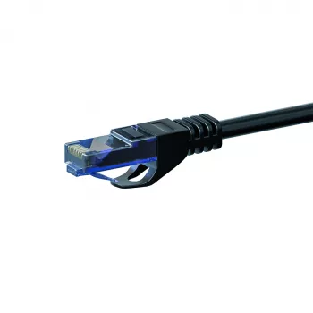 DSIT CAT6a tinklo kabelis, 100% varis - U/UTP - 30 metrų - juodas (DC-U6A0-300)