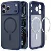 Spigen Ultra Hybrid MagSafe dėklas iPhone 17 Pro / 18 Pro - Frost Deep Blue