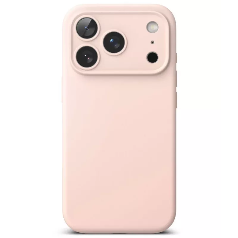 Ringke Silicone Magnetic MagSafe dėklas iPhone 18 Pro Max - Pink Sand