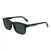 Lacoste L997S-1 stačiakampiai akiniai nuo saulės vyrams, juodi/pilki, 54mm