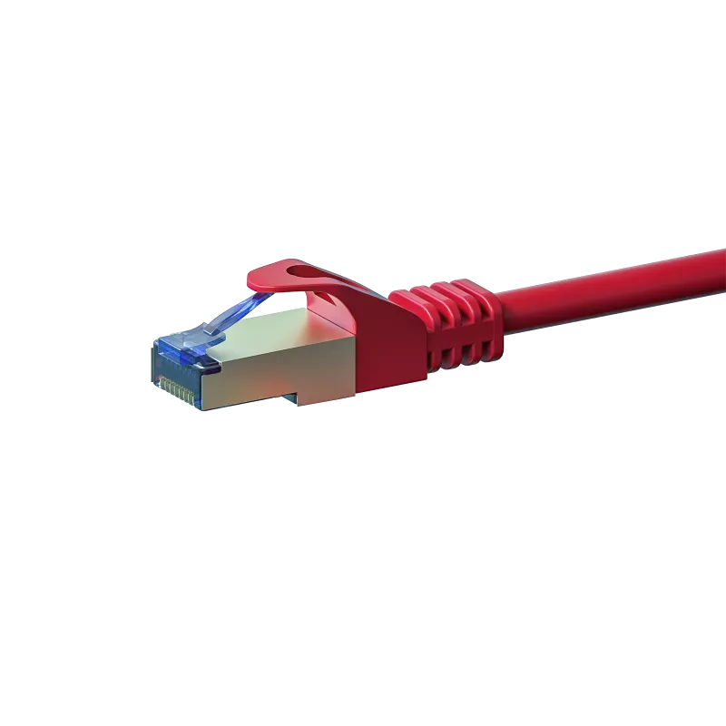 DSIT CAT 6a S/FTP LSOH tinklo kabelis 20m raudonas DC-6A5-200