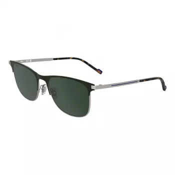 ZEISS ZS25163S-326 vyriški akiniai nuo saulės, juodas rėmelis, pilki stiklai, 55-18-145