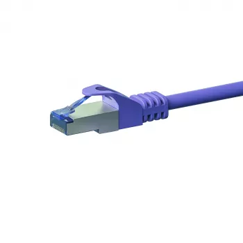 DSIT CAT 6a S/FTP LSOH tinklo kabelis, 50 m, violetinės spalvos DC-6A8-500