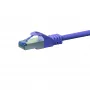 DSIT CAT 6a S/FTP LSOH tinklo kabelis, 50 m, violetinės spalvos DC-6A8-500