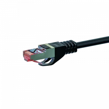 DSIT DC-S60-075 Cat 6 S/FTP LSOH tinklo kabelis, 7,5 m, juodas