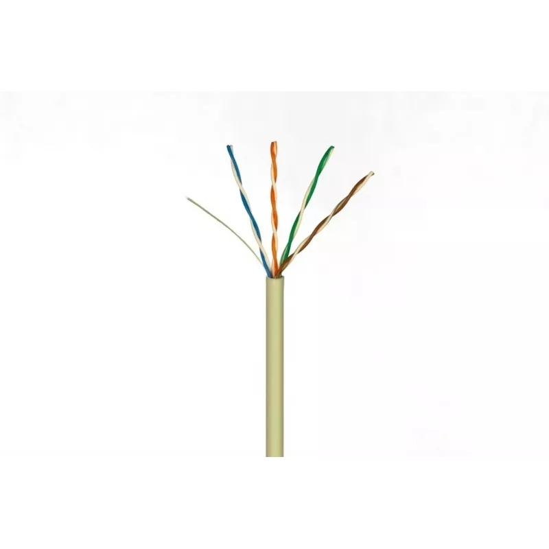 DSIT DANICOM CAT5E UTP 305m PVC (Fca) tinklo kabelis ritėje DC-UTP5E-305-FCA