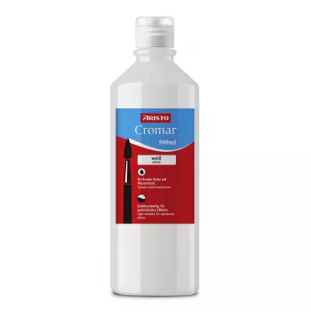 ARISTO Cromar skysti gvаšo dažai balti 500 ml AR30930