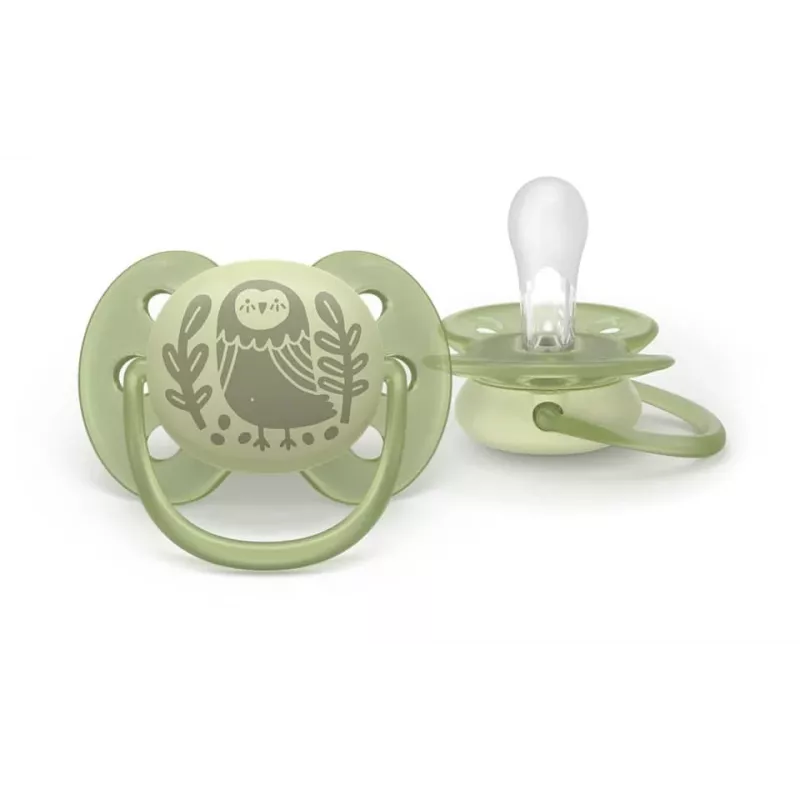 Philips Avent Ultra Soft DECO žindukas 6-18 mėn., 2 vnt.