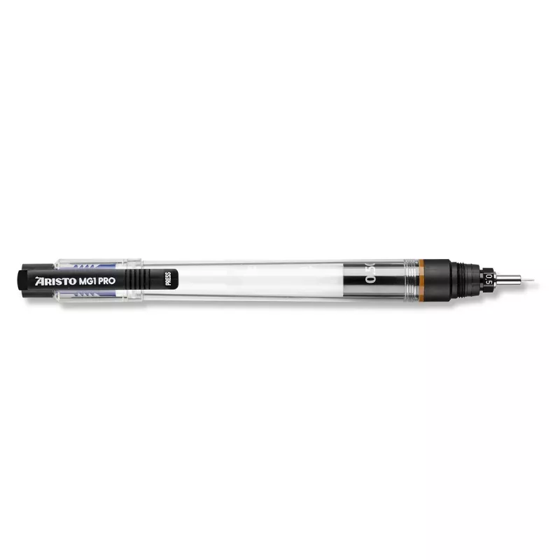 ARISTO mg1 pro Techninis braižymo rašiklis 0,5 mm, užpildomas, nerūdijančio plieno antgalis, suderinamas su Indijos rašalu, 1 vnt. AR63050