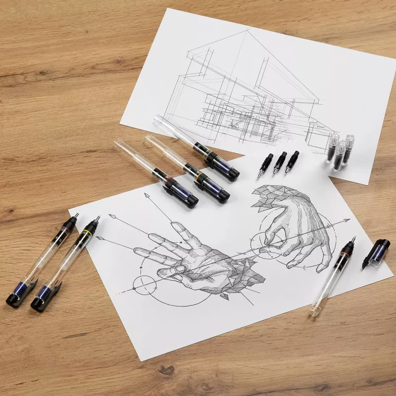 ARISTO mg1 pro Studio techninio piešimo pieštukų rinkinys juodas (AR64150)