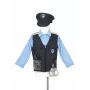 Souza! Policijos pareigūno kostiumas su kepure ir aksesuarais, 4-7 metų
