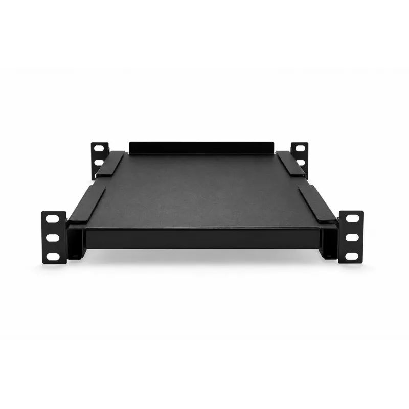 DSIT DS10-FO33 universali fiksuota lentyna 10 inch spintelėms, kurių gylis 310mm, 1U, juoda
