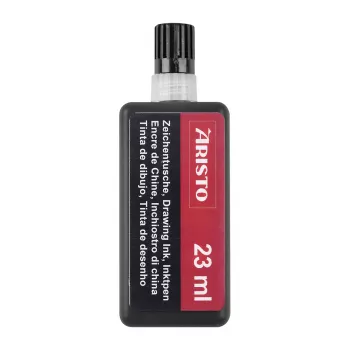 ARISTO piešimo rašalas juodas 23 ml, 1 buteliukas (AR64817)