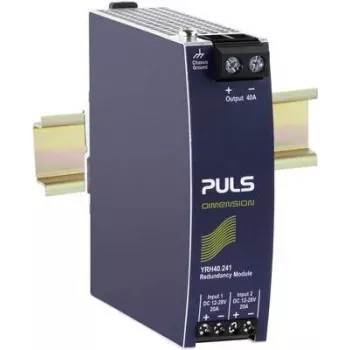 PULS YR40.242 DIN-rail redundancijos modulis 40A 9-30VDC 2 įėjimai 1 išėjimas