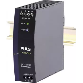 PULS Piano DIN bėgio maitinimo šaltinis 24V/DC 5A 120W PIC120.242C
