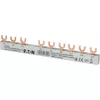 Eaton 3 fazių šakinis šynas 10mm² 6 moduliams 63A EVG3PHAS/N/6MODUL/LS 303366