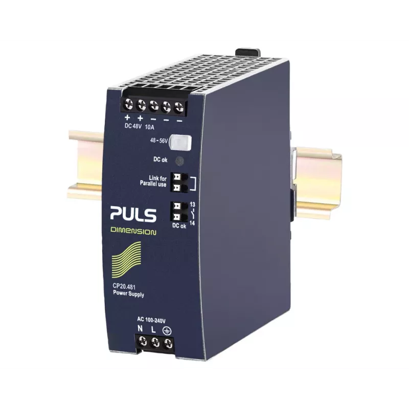 PULS CP20.481 DIN bėgių maitinimo šaltinis 48V 10A 480W