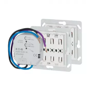 Eaton xComfort belaidis sieninis jungiklis, 2 kanalų mygtukas CPAD-00/215 193730