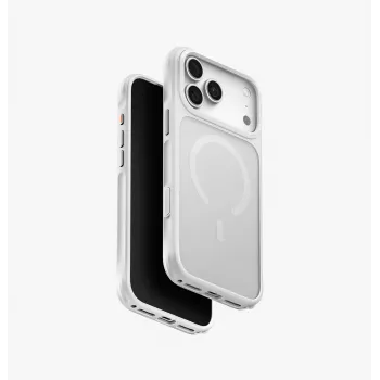 UNIQ Veren Magclick įkrovimo dėklas iPhone 18 Pro Max / 17 Pro Max - Chalk Frost