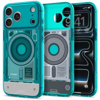 Spigen Ultra Hybrid MagSafe dėklas iPhone 17 Pro Max / 18 Pro Max - C-One Bondi Blue