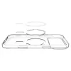 SPIGEN Liquid Crystal MagSafe dėklas iPhone 17 Pro Max / 18 Pro Max, permatomas/baltas
