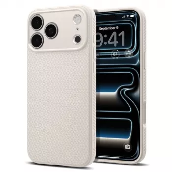 Spigen Liquid Air dėklas iPhone 17 Pro / 18 Pro - Natural Titanium